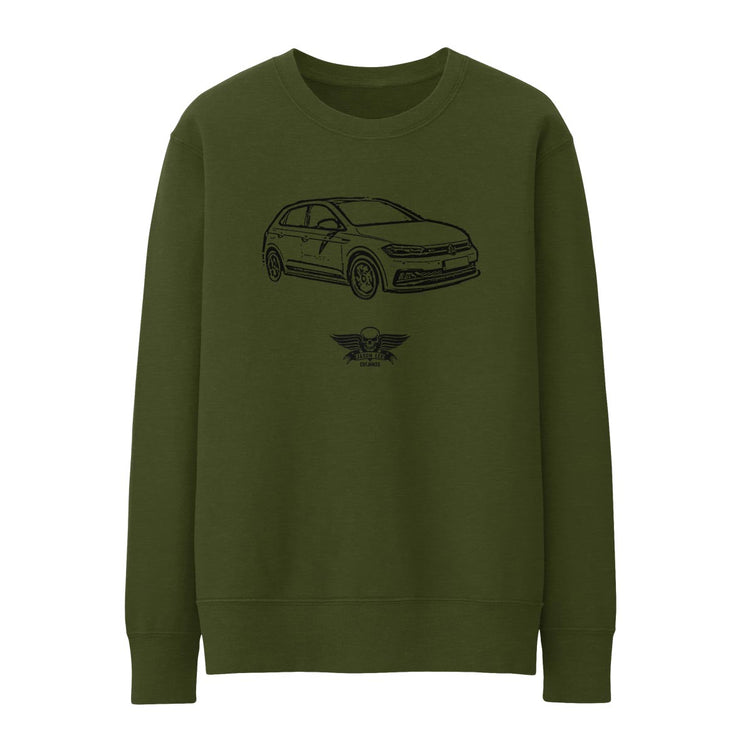 Jaxon Lee Illustration For A Volkswagen Polo GTI Motorcar Fan Jumper