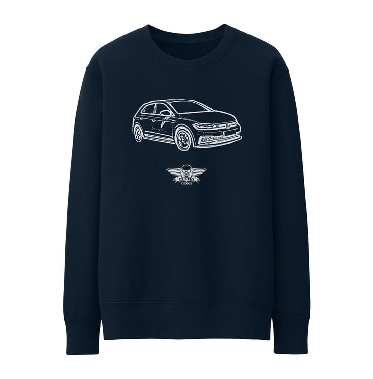 Jaxon Lee Illustration For A Volkswagen Polo GTI Motorcar Fan Jumper