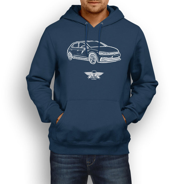 Jaxon Lee Illustration For A Volkswagen Polo GTI Motorcar Fan Hoodie