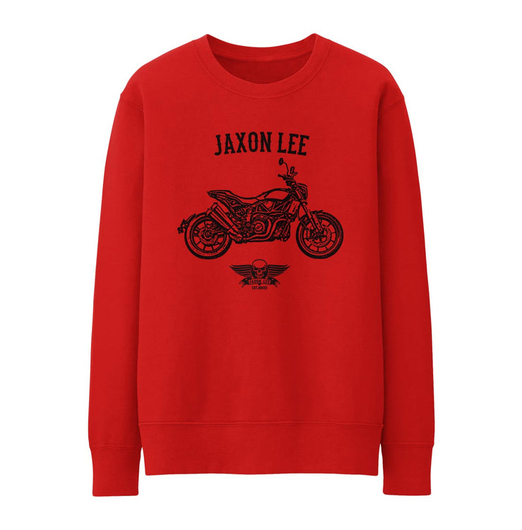 JL Basic Illustration For A Indian FTR 1200 Motorbike Fan Jumper