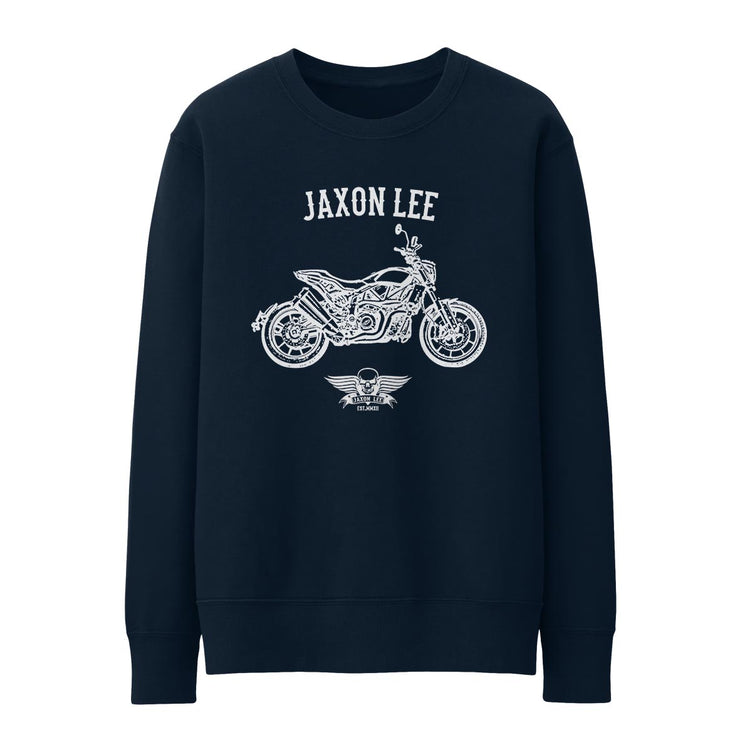 JL Basic Illustration For A Indian FTR 1200 Motorbike Fan Jumper