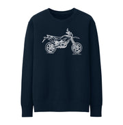 JL Illustration For A Benelli Motard 250 Motorbike Fan Jumper