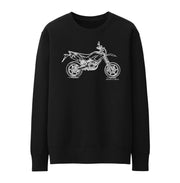 JL Illustration For A Benelli Motard 250 Motorbike Fan Jumper