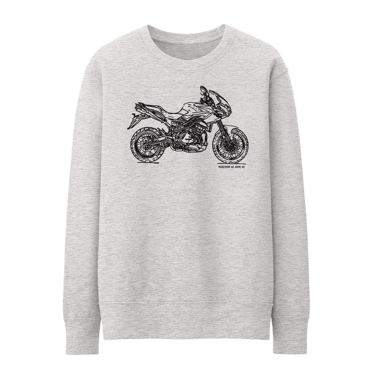 JL Illustration For A Benelli TRE 1130K Amazonas Motorbike Fan Jumper