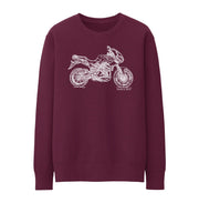 JL Illustration For A Benelli TRE 1130K Amazonas Motorbike Fan Jumper