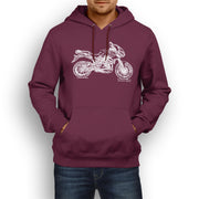 JL Illustration For A Benelli TRE 1130K Amazonas Motorbike Fan Hoodie