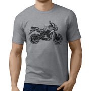 JL Illustration For A Benelli TRE 1130K Amazonas Motorbike Fan T-shirt