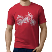 JL Illustration For A Benelli TRE 1130K Amazonas Motorbike Fan T-shirt