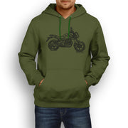 JL Illustration For A Benelli UNO C 250 Motorbike Fan Hoodie