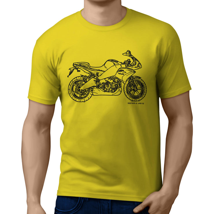 JL Illustration For A Buell 1125R 2010 Motorbike Fan T-shirt
