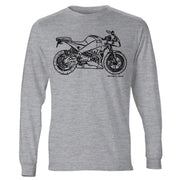JL Illustration For A Buell Firebolt XB12R 2010 Motorbike Fan LS-Tshirt