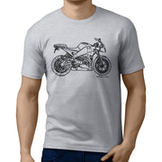 JL Illustration For A Buell Firebolt XB12R 2010 Motorbike Fan T-shirt