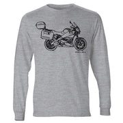 JL Illustration For A Buell Ulysses XB12XT 2010 Motorbike Fan LS-Tshirt