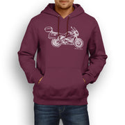JL Illustration For A Buell Ulysses XB12XT 2010 Motorbike Fan Hoodie