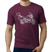 JL Illustration For A Buell Ulysses XB12XT 2010 Motorbike Fan T-shirt