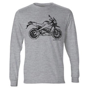 JL Illustration For A Buell Ulysses XB12X 2010 Motorbike Fan LS-Tshirt