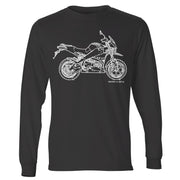 JL Illustration For A Buell Ulysses XB12X 2010 Motorbike Fan LS-Tshirt