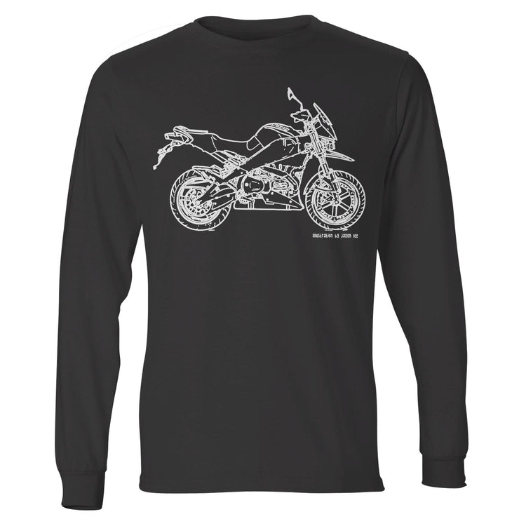 JL Illustration For A Buell Ulysses XB12X 2010 Motorbike Fan LS-Tshirt