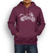 JL Illustration For A Buell Ulysses XB12X 2010 Motorbike Fan Hoodie