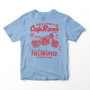 JL Cafe Racer - Ducati Scrambler Motorbike Fan Art T-shirt - Jaxon lee