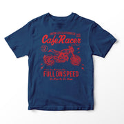 JL Cafe Racer - Ducati Scrambler Motorbike Fan Art T-shirt - Jaxon lee