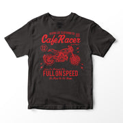 JL Cafe Racer - Ducati Scrambler Motorbike Fan Art T-shirt - Jaxon lee