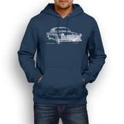 JL Chrysler Illustration For A Windsor 1956 Motorcar Fan Hoodie