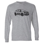 JL Illustration For A Citroen C3 Motorcar Fan LS-Tshirt