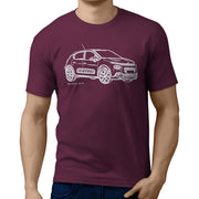 JL Illustration For A Citroen C3 Motorcar Fan T-shirt