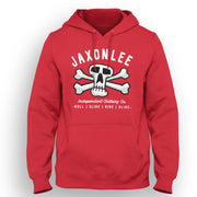 Jaxon Lee Crossbones RSRG Front Print Hoodie