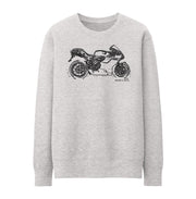 JL Illustration For A Ducati 1098S Motorbike Fan Jumper