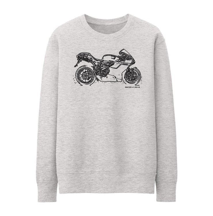 JL Illustration For A Ducati 1098S Motorbike Fan Jumper