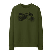 JL Illustration For A Ducati 1098S Motorbike Fan Jumper
