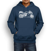 JL Illustration For A Ducati 1098S Motorbike Fan Hoodie