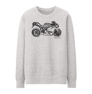 JL* Illustration For A Ducati 1198R Corse Special Edition Motorbike Fan Jumper