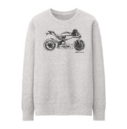 JL Illustration For A Ducati 1199 Panigale S Motorbike Fan Jumper
