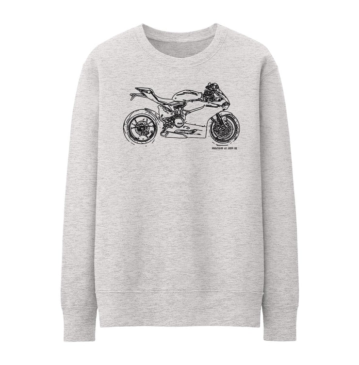 JL Illustration For A Ducati 1199 Panigale S Motorbike Fan Jumper
