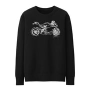 JL Illustration For A Ducati 1199 Panigale S Motorbike Fan Jumper