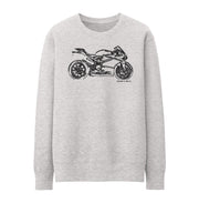 JL Illustration For A Ducati 1199 Superleggera Motorbike Fan Jumper