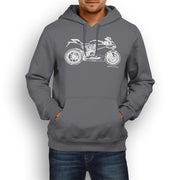 JL Illustration For A Ducati 1299 Panigale Motorbike Fan Hoodie