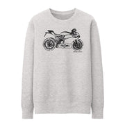JL Illustration For A Ducati 1299 Panigale S Motorbike Fan Jumper