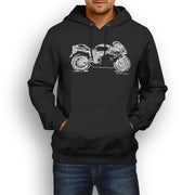 JL Illustration For A Ducati 749R Motorbike Fan Hoodie