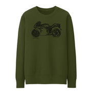 JL Illustration For A Ducati 749S Motorbike Fan Jumper
