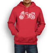 JL Illustration For A Ducati 749 Motorbike Fan Hoodie