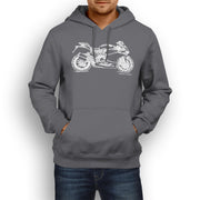 JL Illustration For A Ducati 959 Panigale Motorbike Fan Hoodie