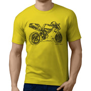 JL Illustration For A Ducati 996R Motorbike Fan T-shirt