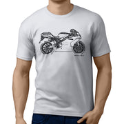 JL Illustration For A Ducati 999 Motorbike Fan T-shirt