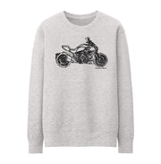 JL Illustration For A Ducati Diavel Motorbike Fan Jumper