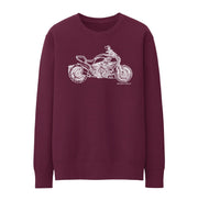 JL Illustration For A Ducati Diavel Motorbike Fan Jumper