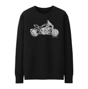 JL Illustration For A Ducati Diavel Motorbike Fan Jumper